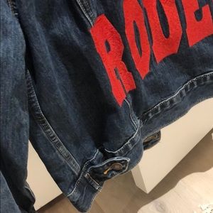 not my first rodeo denim jacket lucky brand